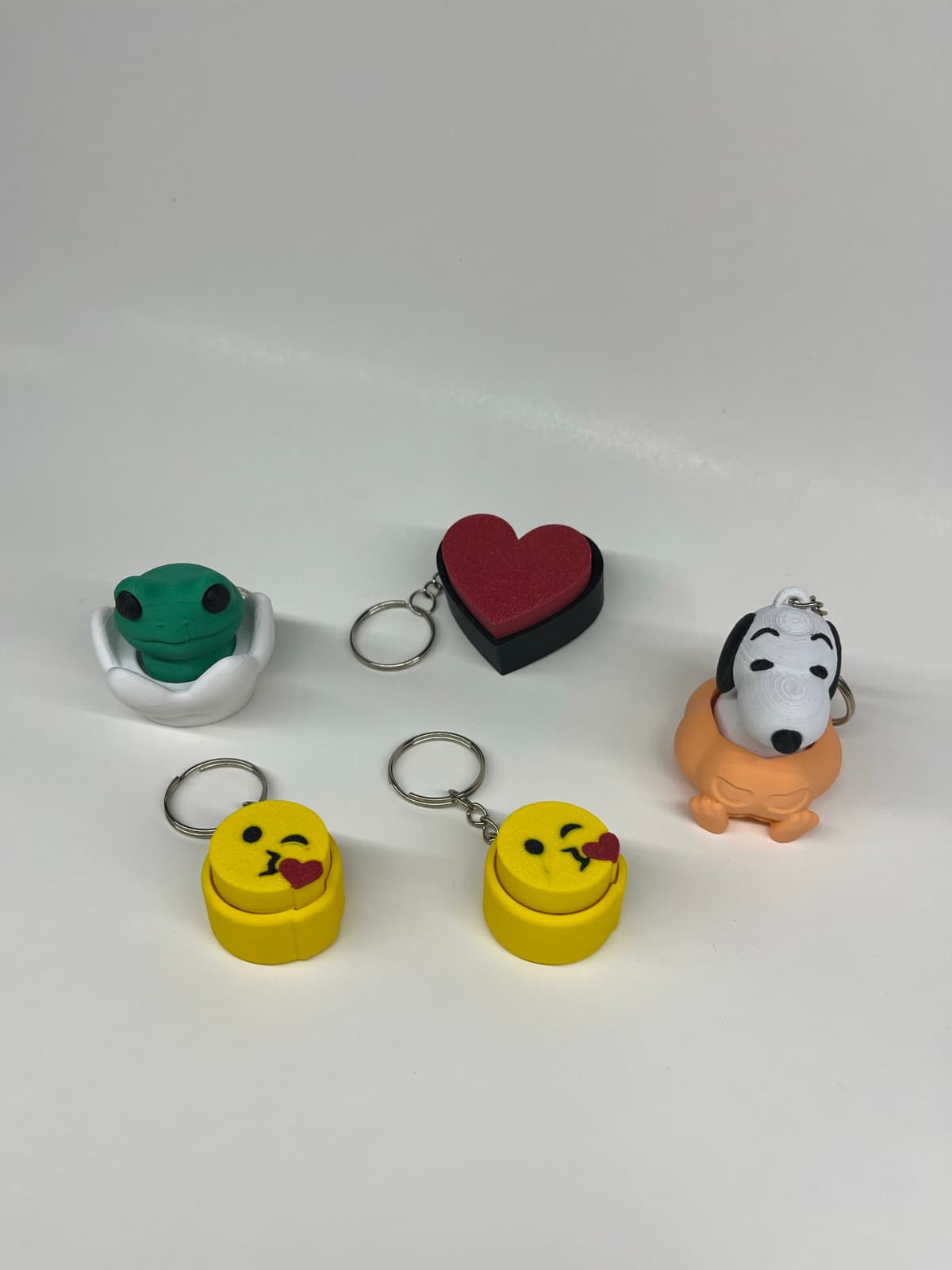 Emoji ve Figür Anahtarlık Seti