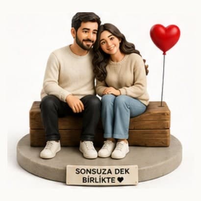Kişiye Özel Çift Figürü