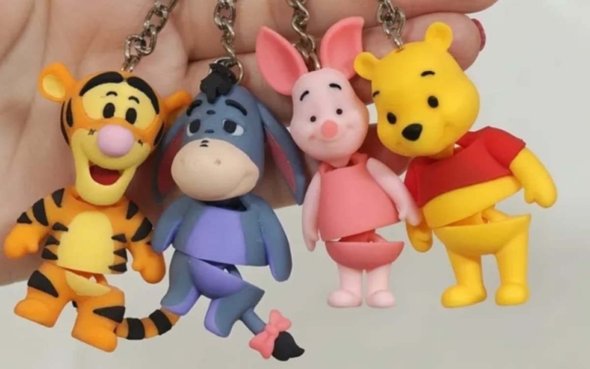 Winnie the Pooh Anahtarlık Seti